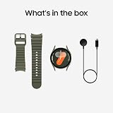 Samsung Galaxy Watch7 Green 40mm Bluetooth with Galaxy AI Health Fitness UK view 9
