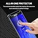 MP-MALL [3-PACK] Screen Protector for Samsung Galaxy J7 2018, [Case Friendly] [Anti-Scratch] Tempered Glass Screen Protector