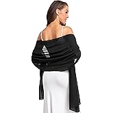 olyrjie Soft Chiffon Scarfs Shawls and Wraps for Evening Dresses Wedding Shawl Wraps Bridal Scarve for Women