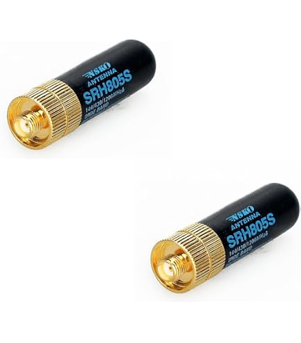 Brussel 1 PC SRH-805S SMA-F Antenne double bande femelle 2 voies antenne radio talkie-walkie antenne pour Baofeng UV-5R BF-888S Radio aléatoire
