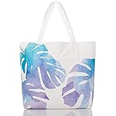 ALOHA Collection Reversible Tote Bag | Lightweight, Compact, and Splash-Proof Everyday Tote Bag | Open Top Design, Reversible, Splash-Proof