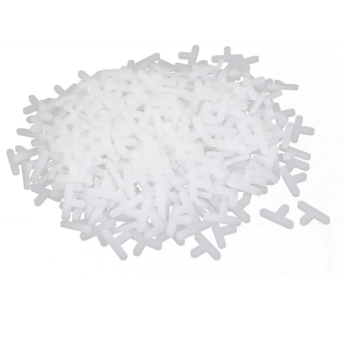 Sourcingmap Wall Floor Tile Plastic T Type Spacers Tiling Tools 5mm White 500pcs