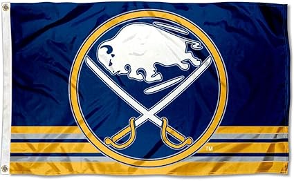 Amazon Com Wincraft Buffalo Sabres Flag 3x5 Banner Sports
