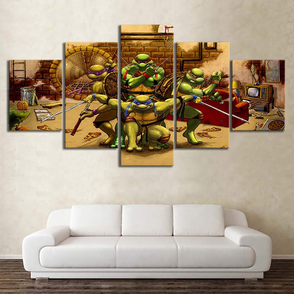 Casa de las tortugas ninja | Siéntete como un auténtico guerrero.