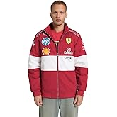 PUMA Scuderia Ferrari F1 2025 Team Vintage Racing Jacket - Red