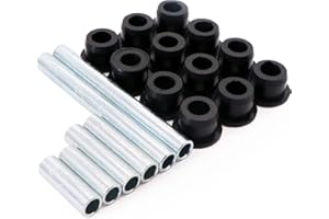 Tektall Front End Bushing Control Arm Bushing Sleeve Repair Kit for Club Car Precedent 2004-up Golf Cart, # 102288101 1029562-01 102287701 1102287601