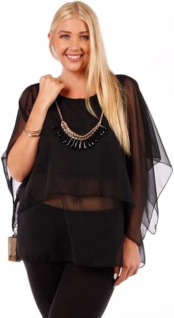 Temptation Clothing Plus Size Short Sleeve Blouse Top Shirt Size 3X 4X 5X 6X (3X) at Amazon 