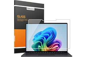 Megoo Tempered Glass Screen Protector for Microsoft Surface Laptop 7 (2024, 15 Inch) - Anti Scratch, Easy Installation, High 