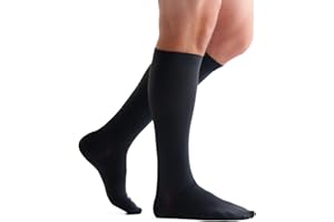 EvoNation Men’s Knee High 20-30 mmHg Graduated Compression Socks – Moderate Pressure Compression Garment