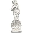 Helcee Handmade Alabaster Aphrodite Emerging Statue 6.48 in
