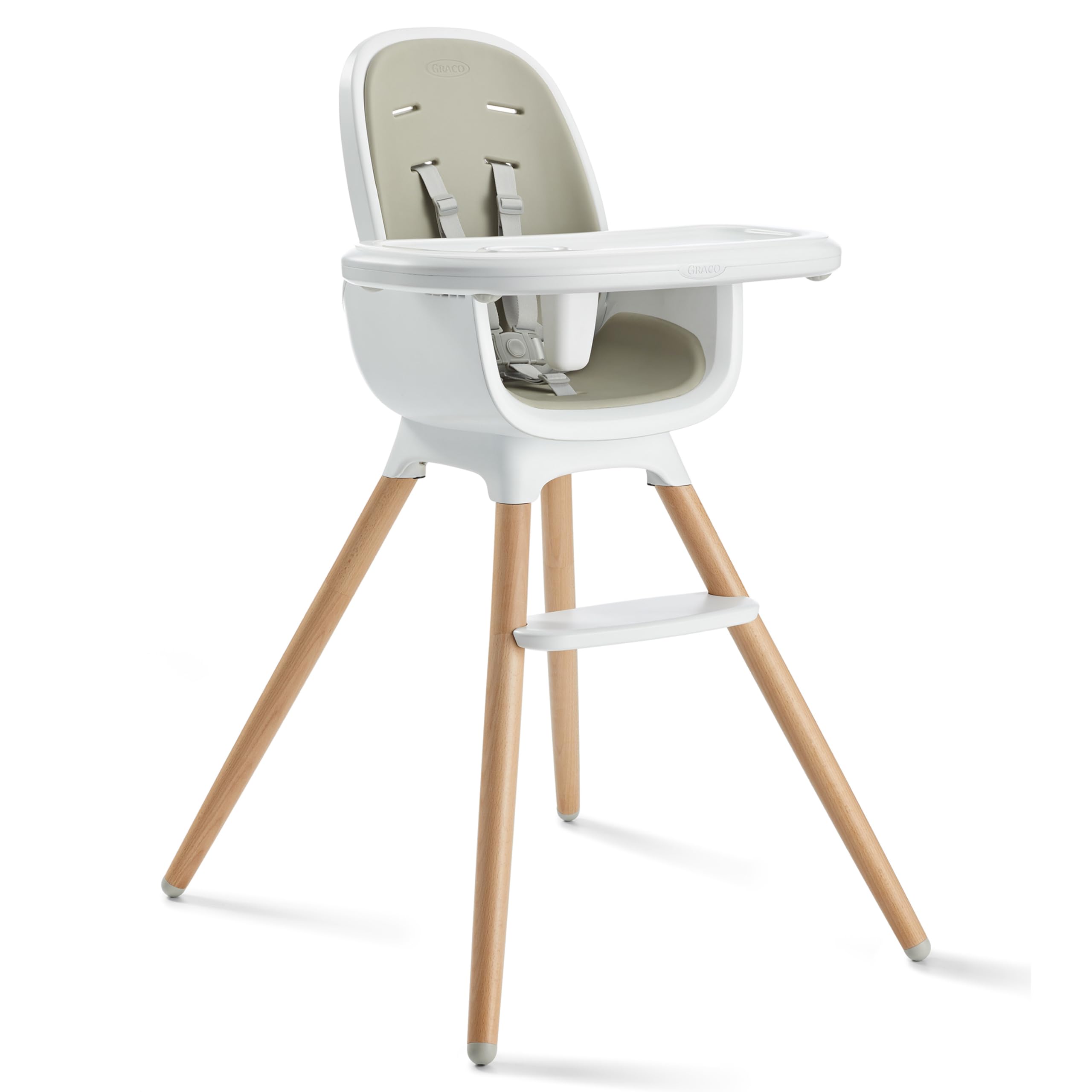 Graco Table2Table Lux Highchair, 6 Growing Stages from Infant High Chair to Big Kid Chair and Table, Rhodes Image