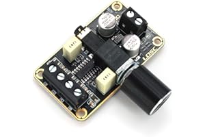 DEVMO Audio Amplifier Board,5W+5W Mini Amplifier Board PAM8406 DC 5V Digital Stereo Power Amp 2.0 Dual Channel Class D Amplif