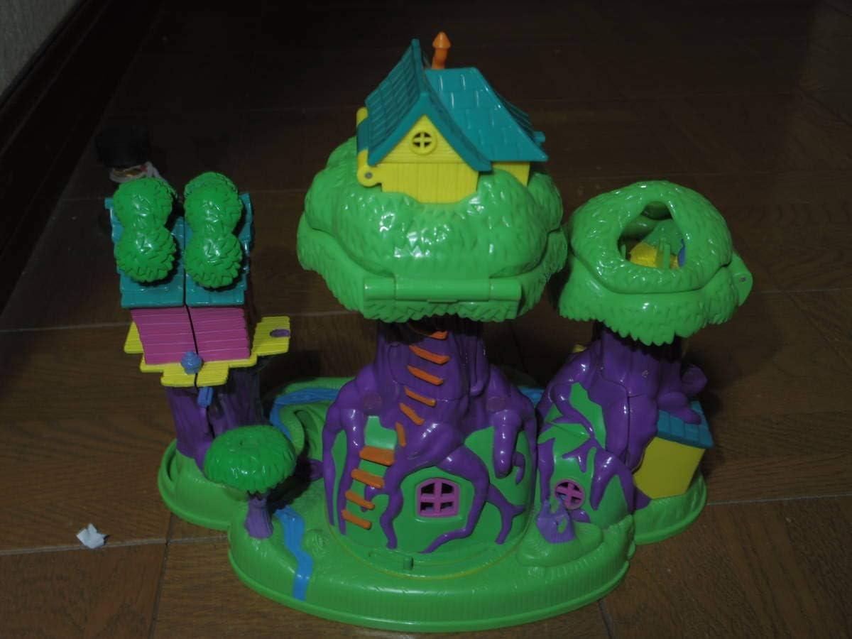 Amazon Bluebird社 ポーリーポケット ミニチュア ドールハウス ポーリーポケット Winnie The Pooh Playset くまのプーさん 100エーカーの森ぷー でぃずにー 不朽 名作 アニメ 萌えグッズ 通販