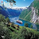 Norway 2018 12 x 12 Inch Monthly Square Wall Calendar, Travel Europe Scandinavia by 