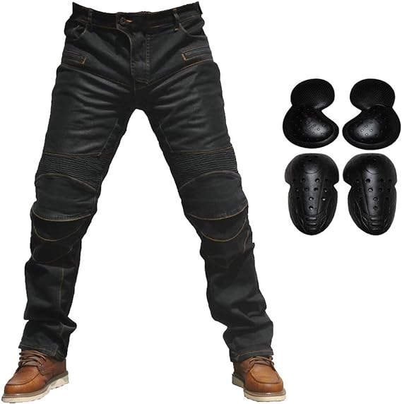 motorcycle pads under jeans