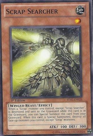 Yu-Gi-Oh! - Scrap Searcher (STBL-EN025) - Starstrike Blast - 1st Edition - Common