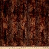 Shannon Fabrics Shannon Minky Luxe Cuddle Rusty Fox Fabric by the Yard, Copper/Brick