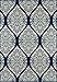 Nolita Rugs Chelmsford Polypropylene Navy Indoor/Outdoor Rug 3'11 X 5'7