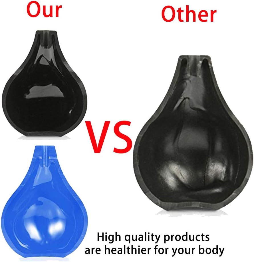 GNEGKLEAN Black Silicone Enema Bulb Kit 7.6oz Clean Anal Douche for Men Women with 19.7in Hose+4 Replaceable Nozzle (Black): Health & Personal Care