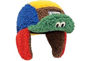 Colorful Trapper Hat Russiantrooper Hat for Men Women, Winter Pilot Hat, Soft Warm Ear Flaps Windproof Outdoor Ski Cap