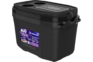 Caixa Térmica Cooler Com Alça Praia Pesca Camping 20 Litros - Alça Reforçada, Porta-Copos, Espaço para Smartphone, Conservação 24h com Gelo