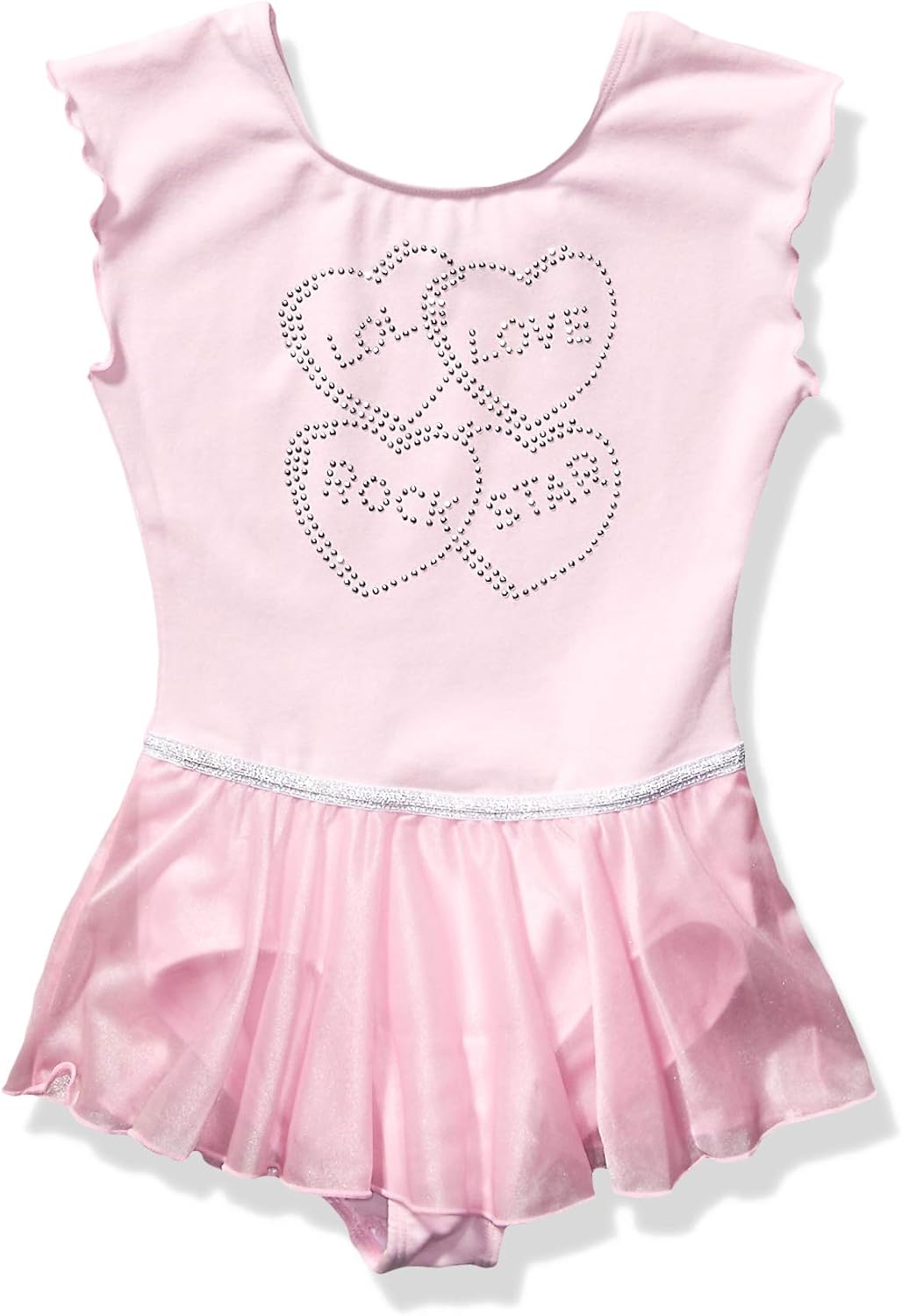 Jacques Moret girls Classic Short Sleeve Skirted Leotard: Clothing