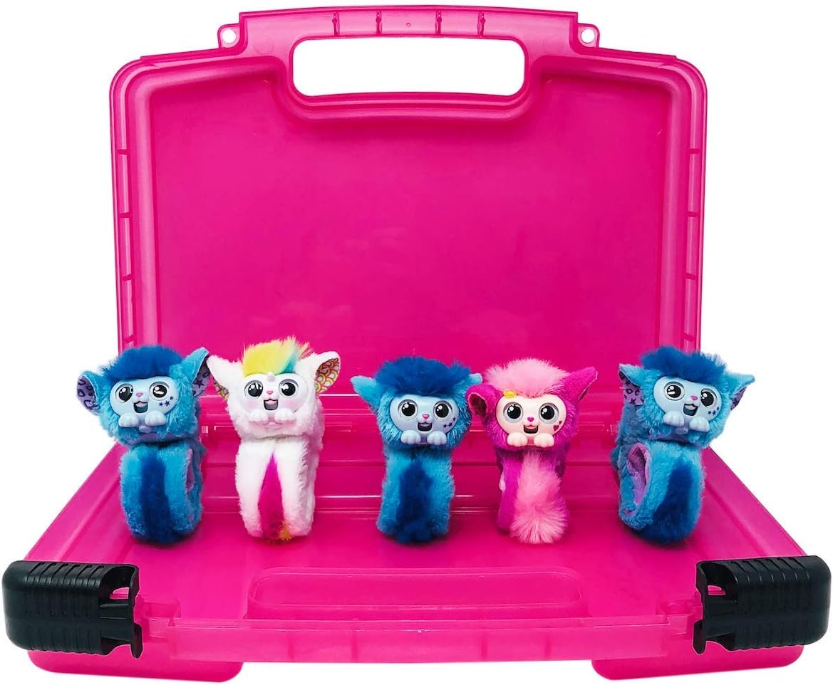 Life Made Better Carrying Case for Wristband Toys, Compatible with Live Little Wrapples. This Box is Not Created by Live Little Wrapples, Pink