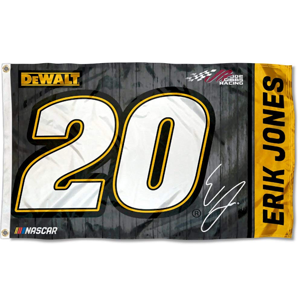 Erik Jones 20 2018 Number 3x5 Flag W Grommets Outdoor House