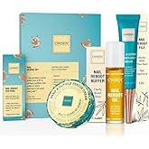 Onsen Secret Advance Rescue Nail Kit - Strengthening Nail Oil & Serum with Hand & Cuticle Rescue Cream - Tsubaki, Shea Butter, Jojoba - Hydrates, Repairs, and Restores