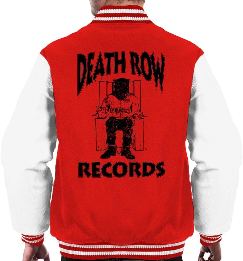 Chair Logo Black Men's Varsity Jacket