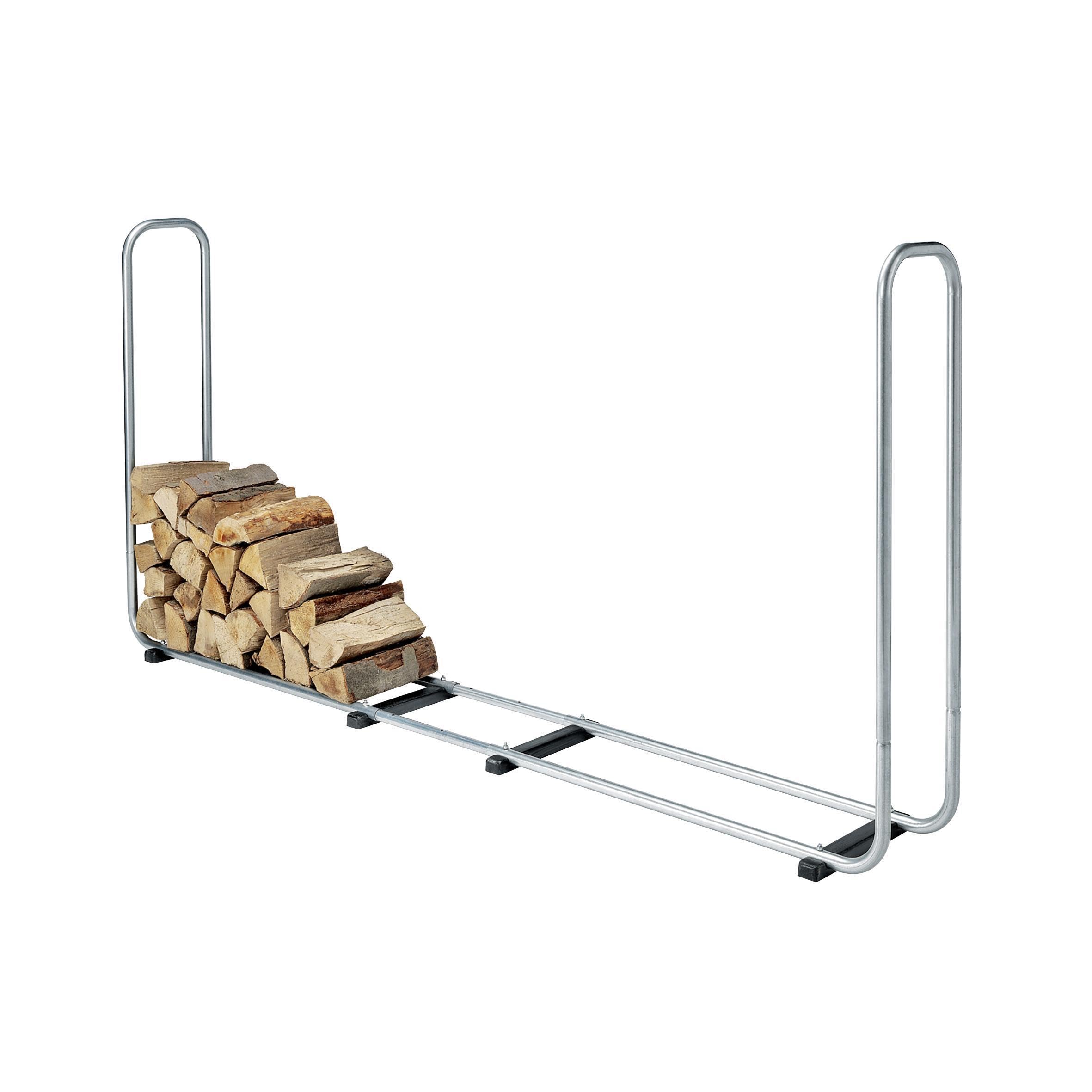 Wolfcraft Stacking Aid for Firewood I 5122000 I Size-adjustable firewood store