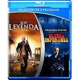 I Am Legend (Will Smith) / Omega Man (Charlton Heston) 2-Movie Apocalypse Blu-ray Collection [Spanish Artwork] English &amp; Spanish Audio &amp; Subtitles