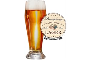 MR. BEER Mr Beer Pennsylvania Traditional Lager, Extract Beer Recipe Kit, Makes 5 Gallons, Home Brew Beer Making Ingredients, Lager