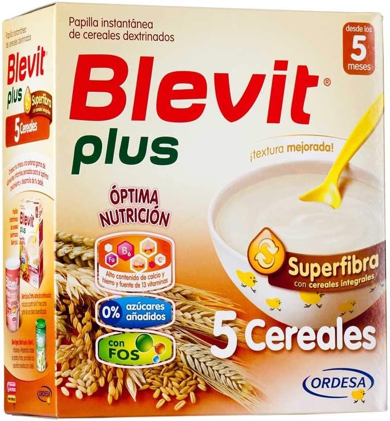 Blevit Plus Superfibra 5 Cereals 600 GR