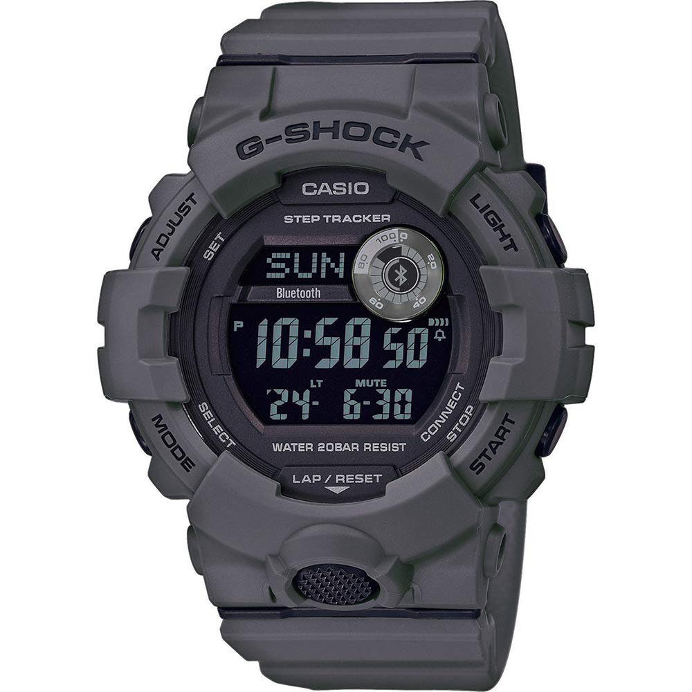 Casio Mens Digital Quartz Watch with Plastic Strap GBD-800UC-8ER