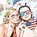 [USA-SALES] 4th of July Photo Booth Props, Independence Day Party Decorations, Attached to the Sticks, by USA-SALES Seller