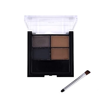 Mars Instant Eyebrow Powder Cake and Brush 8 g (Smoky-545) FREE MITENO UNDER EYE CREAM