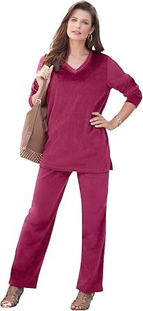 plus size velour sweatsuits