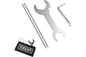 PRIORMAN Dance Pole Tool Kit, Portable Black Toolkit Bag for Static/Spinning Dance Pole Assembly & Removal