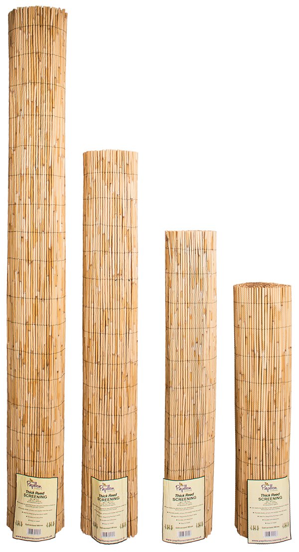 HSPLXYT Recinzione di canne Naturali, bambù da Giardino schermato, Schermo for la Privacy del Balcone, for Balcone Interno da Giardino, Rotoli di Recinzione di bambù Alti 2,6-4,6 Piedi
