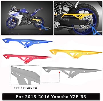 yamaha r3 chain guard