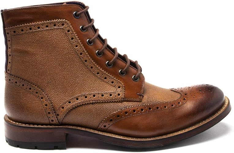 ted baker mens sealls 3 brogue ankle boot