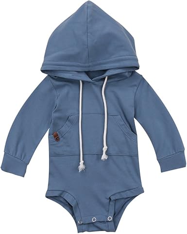 blue baby hoodie