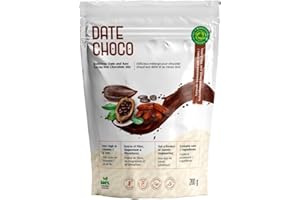 Aga's Wholesome Date Choco 200g, All Natural Dairy & Refined Sugar Free Hot Chocolate Powder, Vegan, Non-GMO, Gluten-Free, Vi