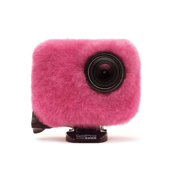 Removu RM-WJ-PK Windschirm für GoPro Hero 3/3+/4 rosa