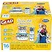 Glad Food Storage Containers - Disney Frozen Variety Container Pack - 8 Containers - 16 Piece Set