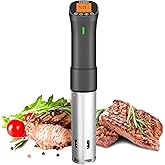 INKBIRD Wifi Sous Vide Cooker, 1000W Sous Vide Machine, Remote Control Immersion Circulator with APP Recipes Timer Alarm Mobile Notification 3D Water Heating Ultra-Quiet