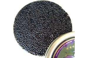 Caviar Star Luxurious MALOSSOL Siberian Sturgeon Caviar - Sustainably Farmed Premium Acipenser Baerii Roe - Gourmet Delicacy with Rich, Buttery, Nutty Flavor - 2 Ounce