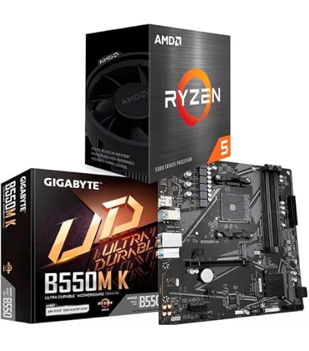 KIT UPGRADE AMD RYZEN 5 5600GT A520M-A PRO MSI - MONTADO E