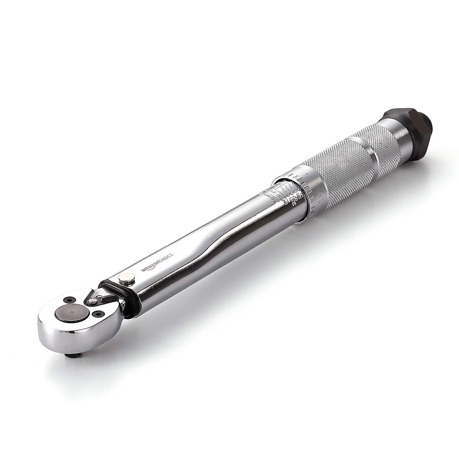 Photo 1 of AmazonBasics 1/4-Inch Drive Click Torque Wrench - 35-200 in.-lb, 3.95-22.5 Nm